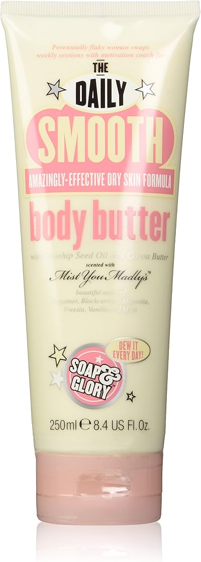 Soap & Glory The Daily Smooth Body Butter 250ml Rosehip Cocoa Butter Mist You