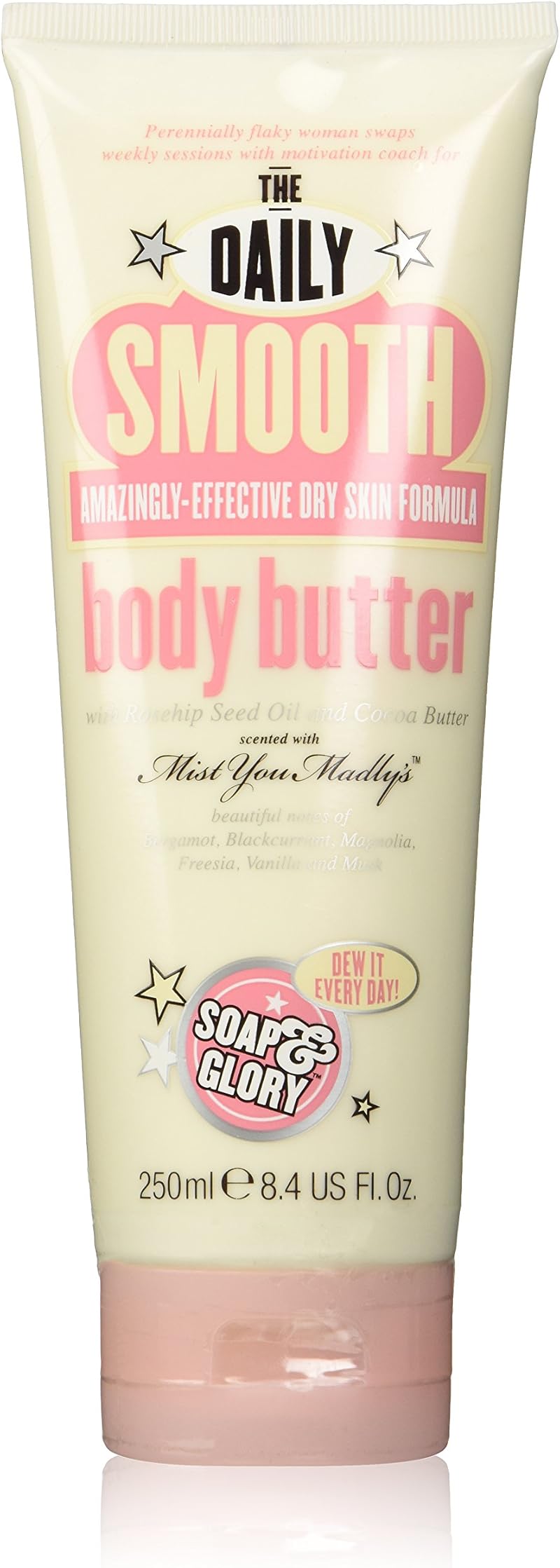Soap & Glory The Daily Smooth Body Butter 250ml Rosehip Cocoa Butter Mist You