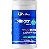 CanPrev - Collagen Muscle Tone, 250g Powder 50-Servings - Non-GMO & Gluten-Free - Bioactive Collagen Peptides Targets Muscle 