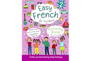 Easy French for Children 2: Activity Book For Beginners With Online Videos - Ages 6+