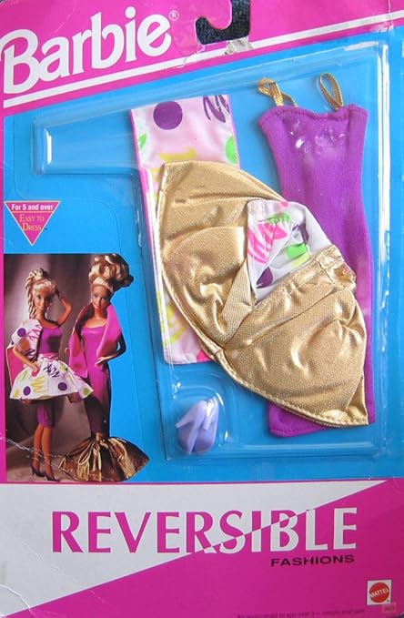 Amazon.com: Barbie Reversible Fashions 