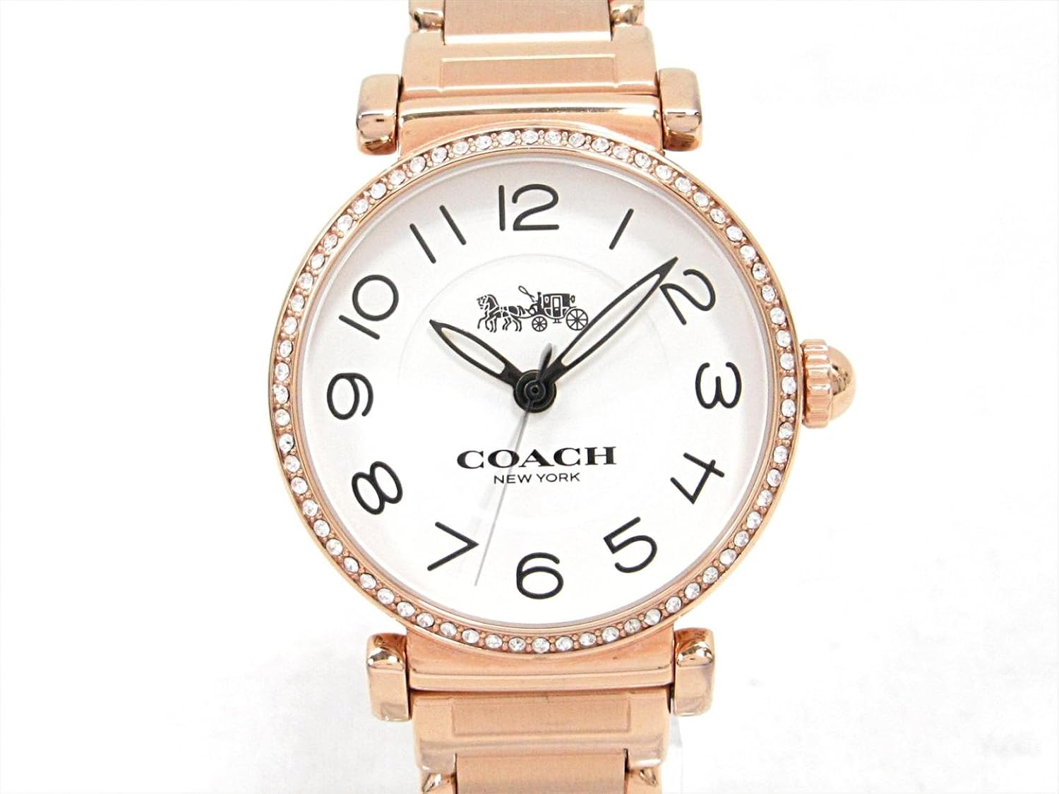 驚きの安さ コーチ Coach マディソンファッション 腕時計 ウォッチ ホワイト ステンレススチール Ss 中古 B07f45rj7s Hermescolleges Ca