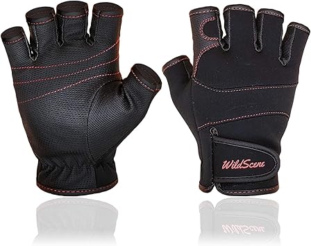 Amazon Wild Scene フィッシンググローブ ハイグリップ 防寒 防水 アジング エギング に最適 Wild Scene グローブ