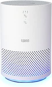 Amazon.com: TOPPIN HEPA Air Purifiers for Home Bedroom UV Light Pet Hair Dander Pollen Smoke Amazon.com: TOPPIN HEPA Air Purifiers for Home Bedroom UV Light Pet Hair Dander Pollen Smoke