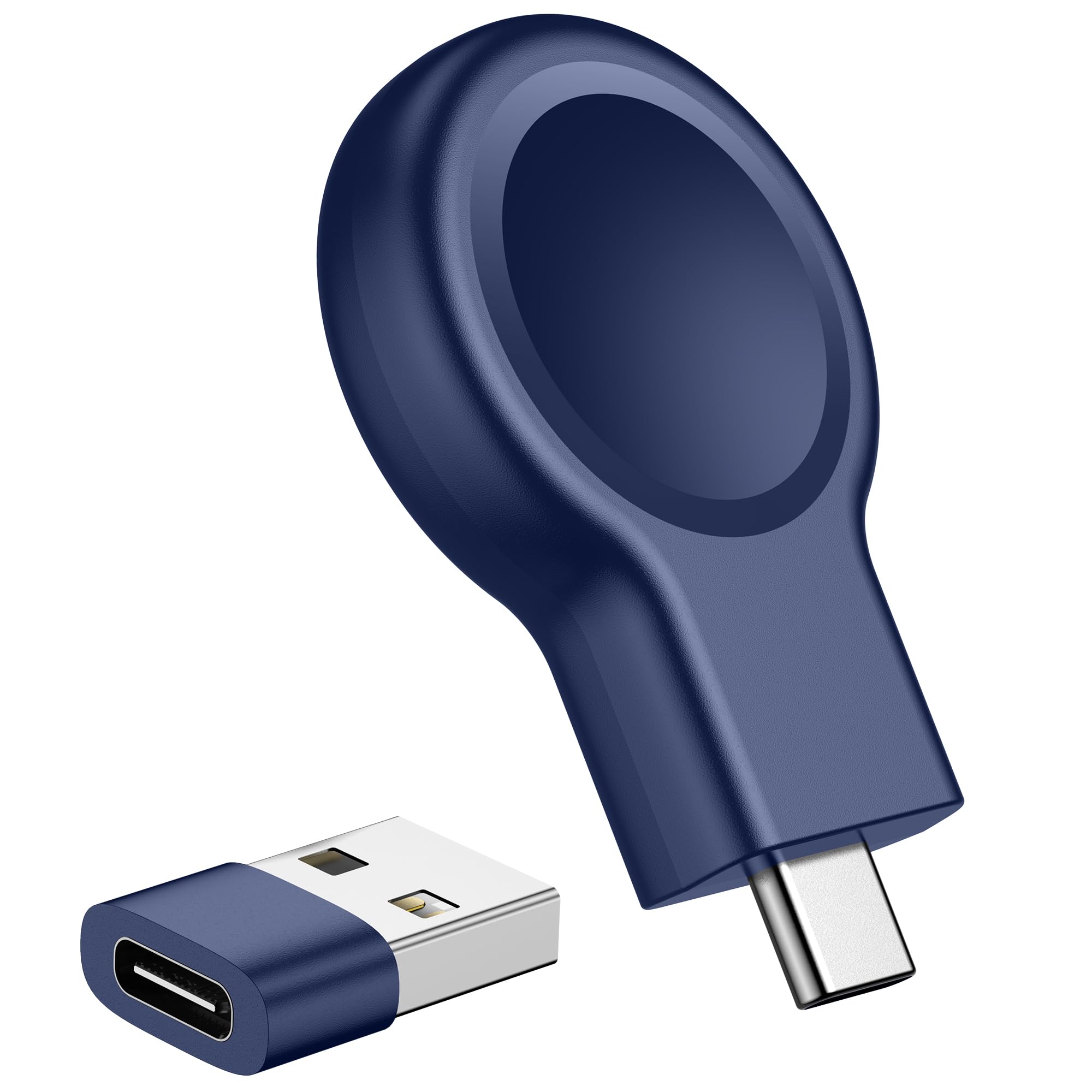 2025 Upgrade for Apple Watch Charger,Magnetic Portable iWatch Charger USB C&USB A Fast Wireless Charging Travel Battery Charger for iWatch Ultra2/Ultra/SE2/SE Series 10/9/8/7/6/5/4/3/2/1