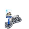 Cesar Millan Slip Lead Leash™ - 2-in-1 Slip Collar Dog Training Lead & Collar | Heavy Duty Durable Weatherproof Rope Leash, No Pull Training | Length 4ft Diameter 4/10”(Regular, Grey)