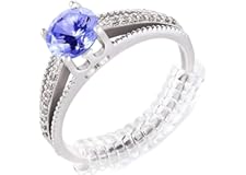 5 STARS UNITED Ring Sizer Adjuster for Loose Rings - 12 Pack, 2 Sizes for Different Band Widths – Silicone Ring Size Adjuster