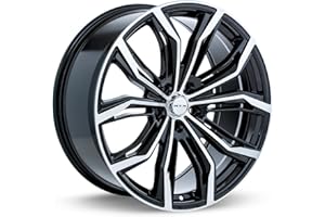 RTX® (RTX) • 081925 • Black Widow • Black Machined • 17x7.5 5x114.3 ET42 CB73.1