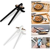 New upgrade 2pcs Finger Chopsticks for Gamers,Snack Clips,Video Game Party Supplies,Kids Chopsticks,Creative Gamer Accessories,Gifts for Gamers