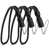 Empire Hand Wrist Strap Lanyard, 3 Pack Black