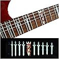 Jockomo Sword & Dragon (White Pearl) Guitar Inlay Sticker