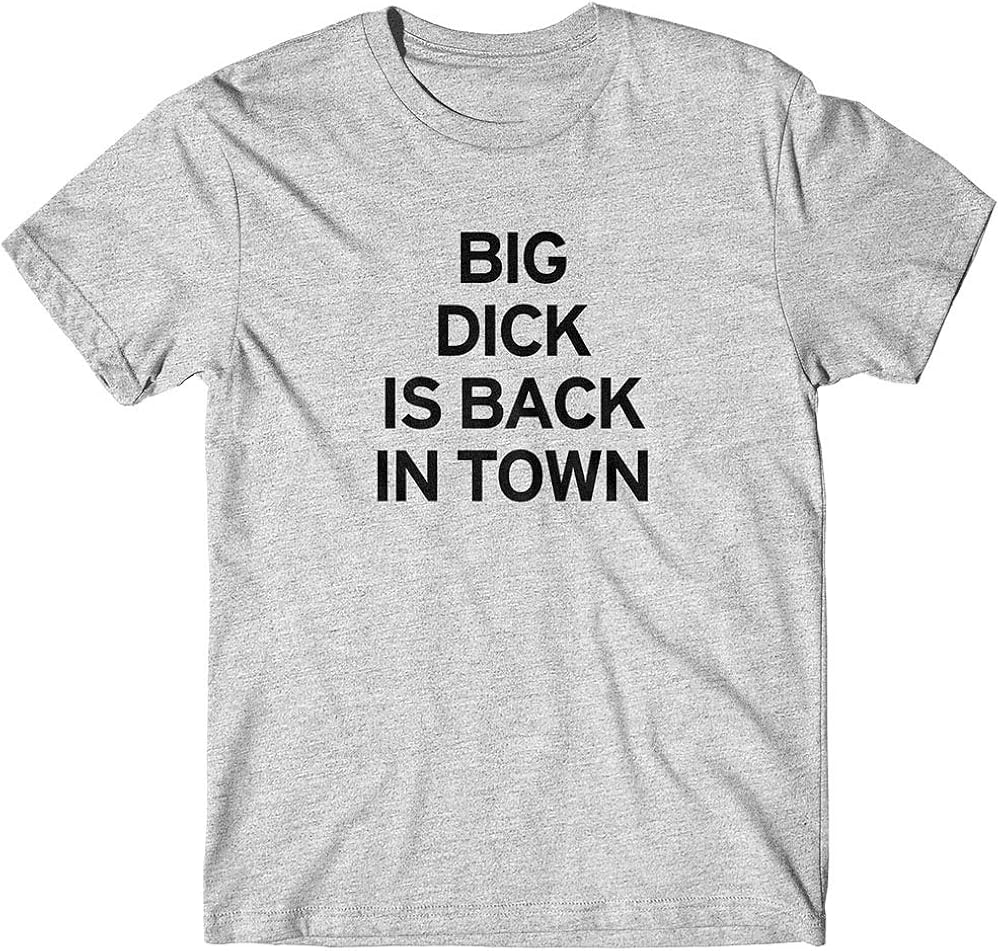 big dick is back in town hoodie