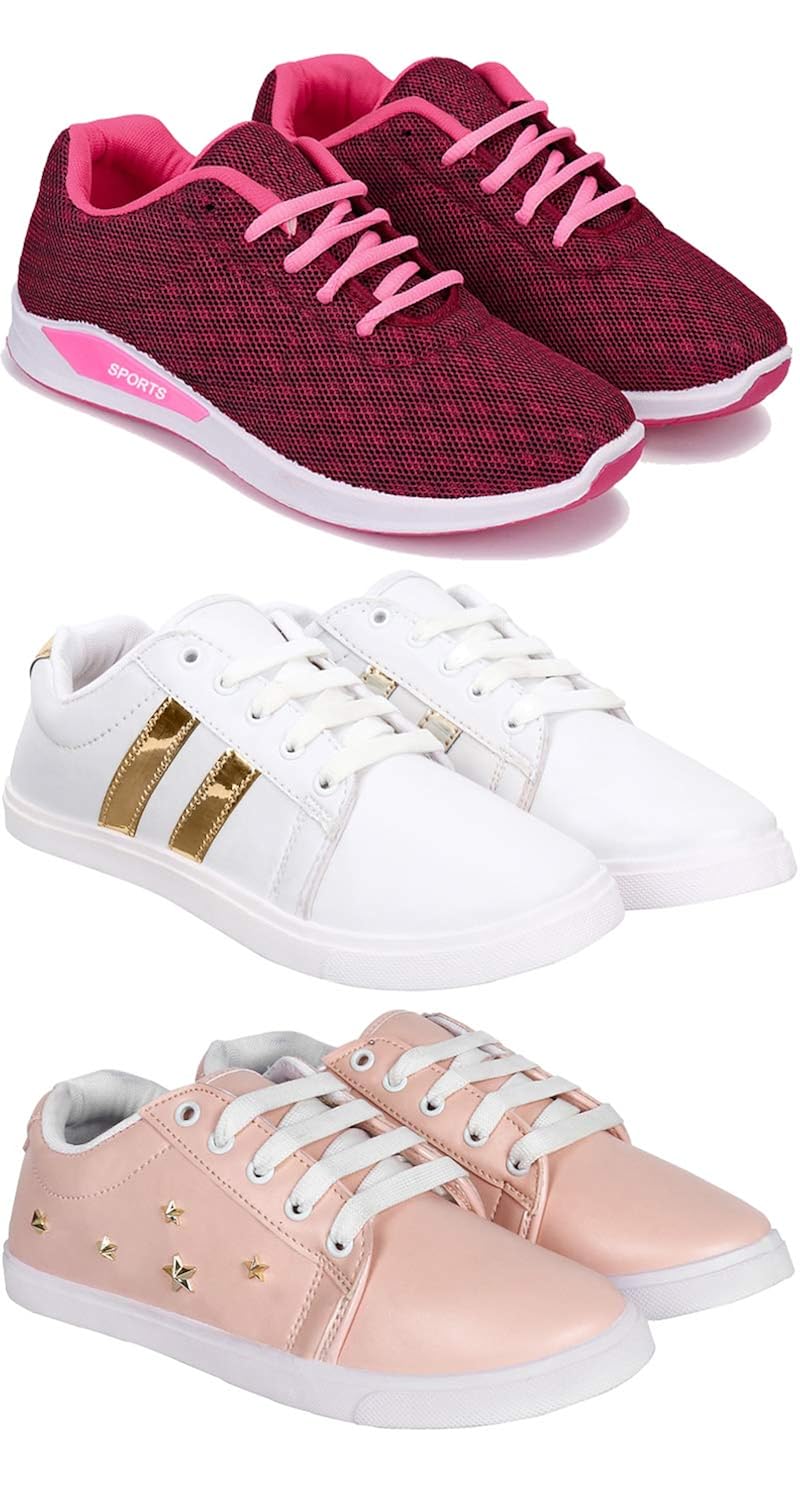 women's multicolor running shoes