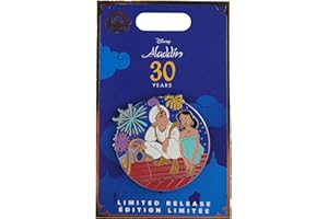 Disney Pin - Aladdin - 30th Anniversary - Aladdin and Jasmine