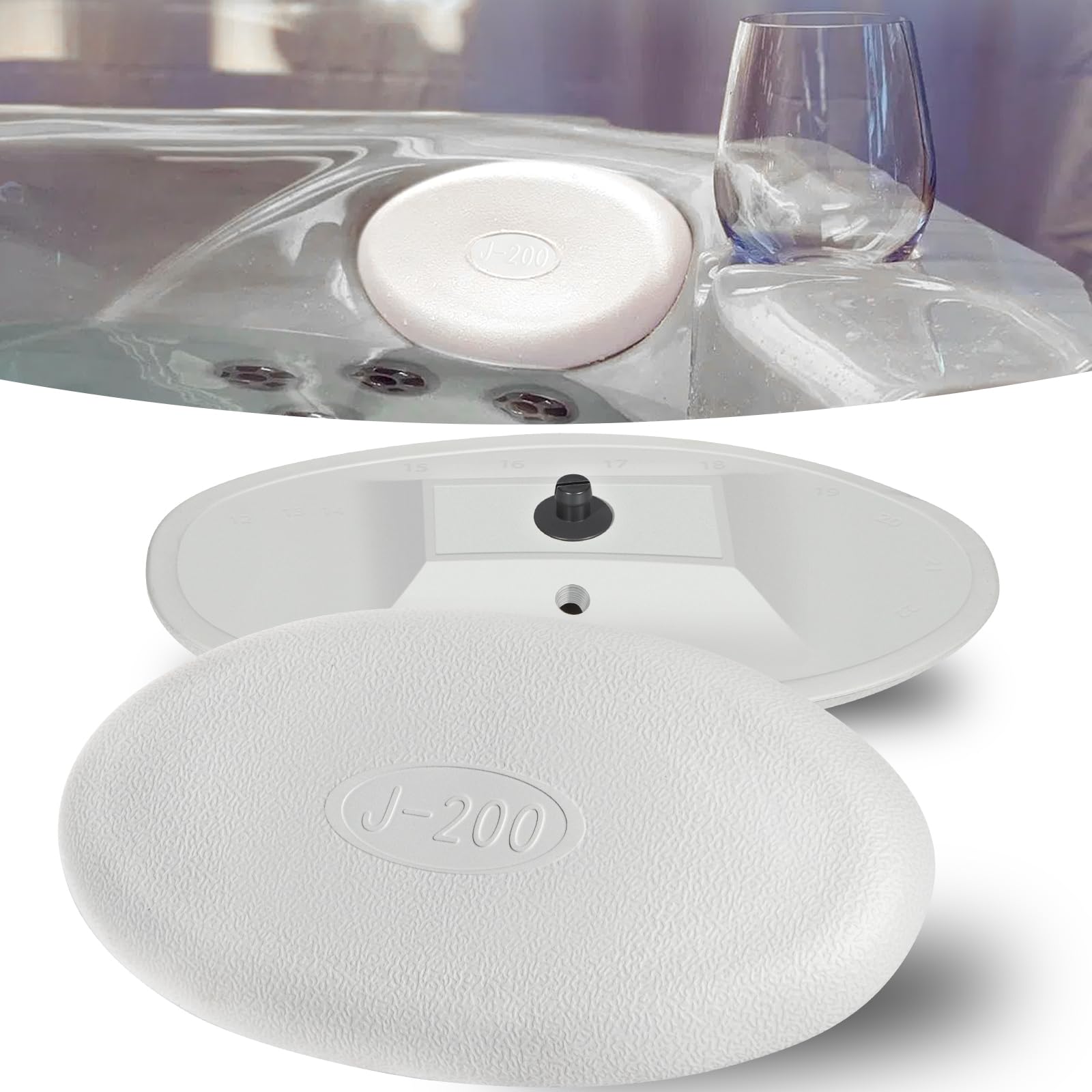 Photo 1 of 2 Pack 2472-828 Oval Spa Pillow for 2008+ Jacuzzi J-200 Series Hot Tubs J-230 J-235 J-245 J-270 J-275 J-280 Hot Tub Headrest Replacement Pillow