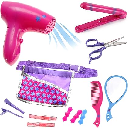 Creative Toys Activities Girls Hairdresser Role Play Set Kids