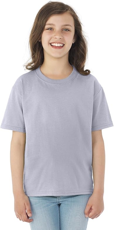 Fruit of the Loom – Camiseta de manga corta de algodón - Gris -: Amazon.es: Hogar