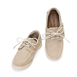 DREAM PAIRS Boys Dress Shoes Boat Shoes Slip on
