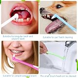 RAYITO 8 Pcs Soft Interspace Toothbrush for Orthodontic Braces - 4 Colors view 4