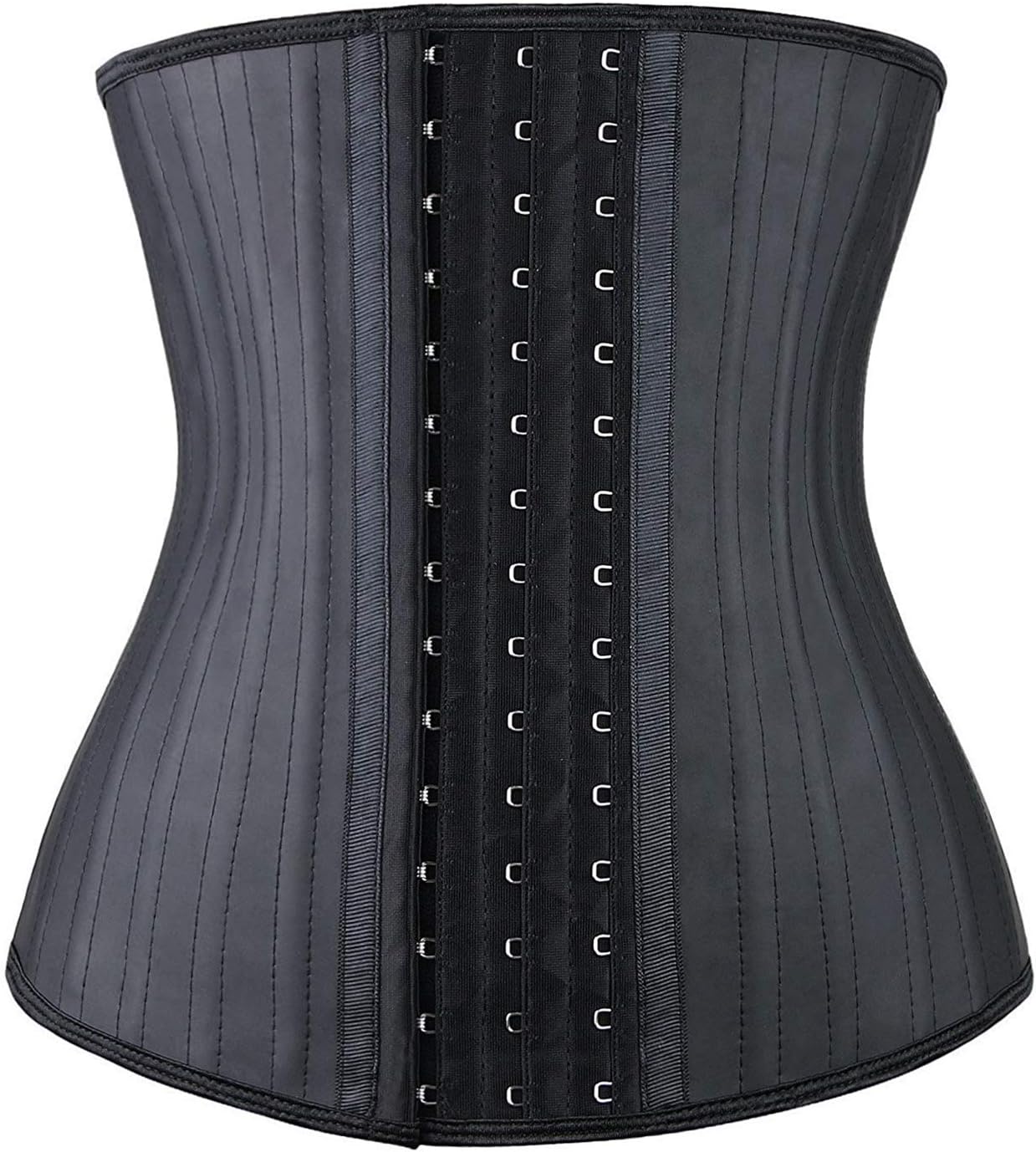 YIANNA Waist Trainer for Women Underbust Latex Sport Girdle Corsets Cincher Hourglass Body Shaper