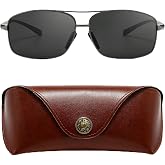 SUNGAIT Ultra Lightweight Rectangular Polarized Sunglasses +CASE