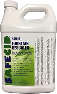 Safe Fountain Calcium Scale Remover & Cleaner F-HAR101 Descaler removes