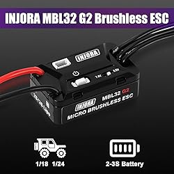 INJORA MBL32 G2 Waterproof Brushless ESC & 2204 Fat