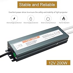 LED Driver 12V 200W LED Power Supply Waterproof