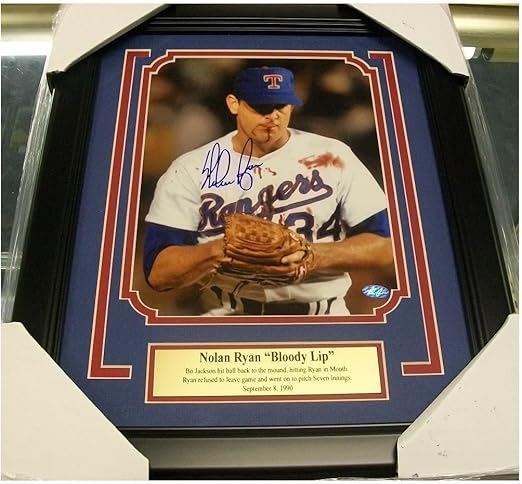nolan ryan bloody jersey