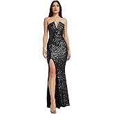 Dress The Population Womens Fernanda Mermaid Floor Length Dress