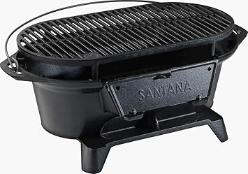 Churrasqueira Carvão Campeira de Ferro Fundido Santana