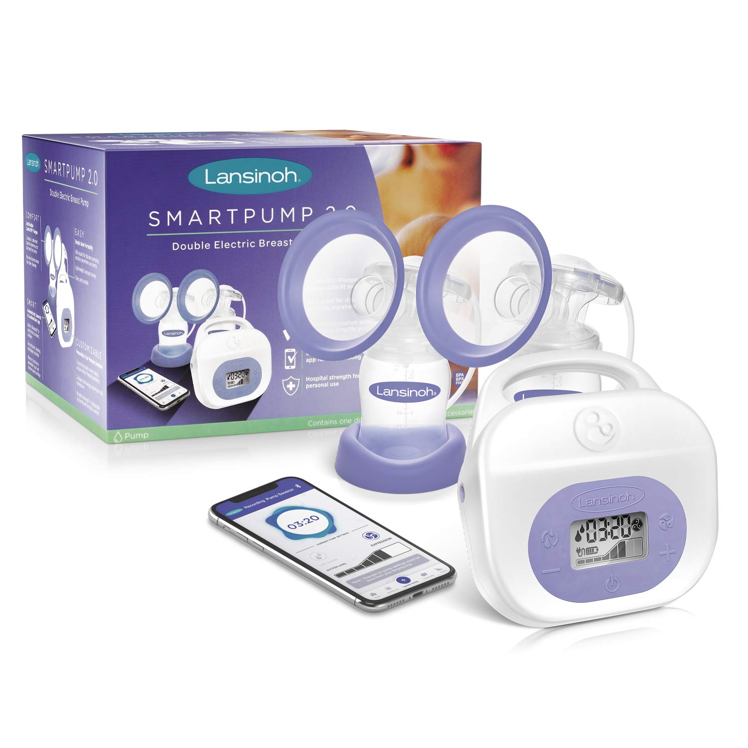 Lansinoh SmartPump 2.0 Double Electric Breast Pump