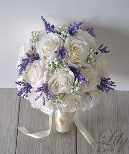 lilac bridesmaid bouquets
