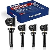 VELDUROVEL Pre-Programmed Tire Pressure Monitoring Sensor Fit for Subaru - 2019 2020 2021 2022 2023 2024 Ascent 2017-2024 Impreza Outback Crosstrek Legacy 2024 WRX 4PCS 433MHz OE-28103FL00A