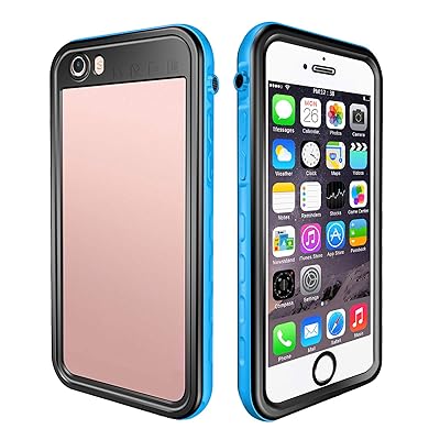 Buy Effun Waterproof Iphone 6 Iphone 6s Case Ip68 Waterproof Dirtproof Snowproof Shockproof Case With Built In Screen Protector For Iphone 6 6s Black White Pink Aqua Blue Light Blue Online In Vietnam B07hq24p8c