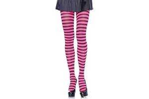 Leg Avenue Women's Nylon Striped Tights