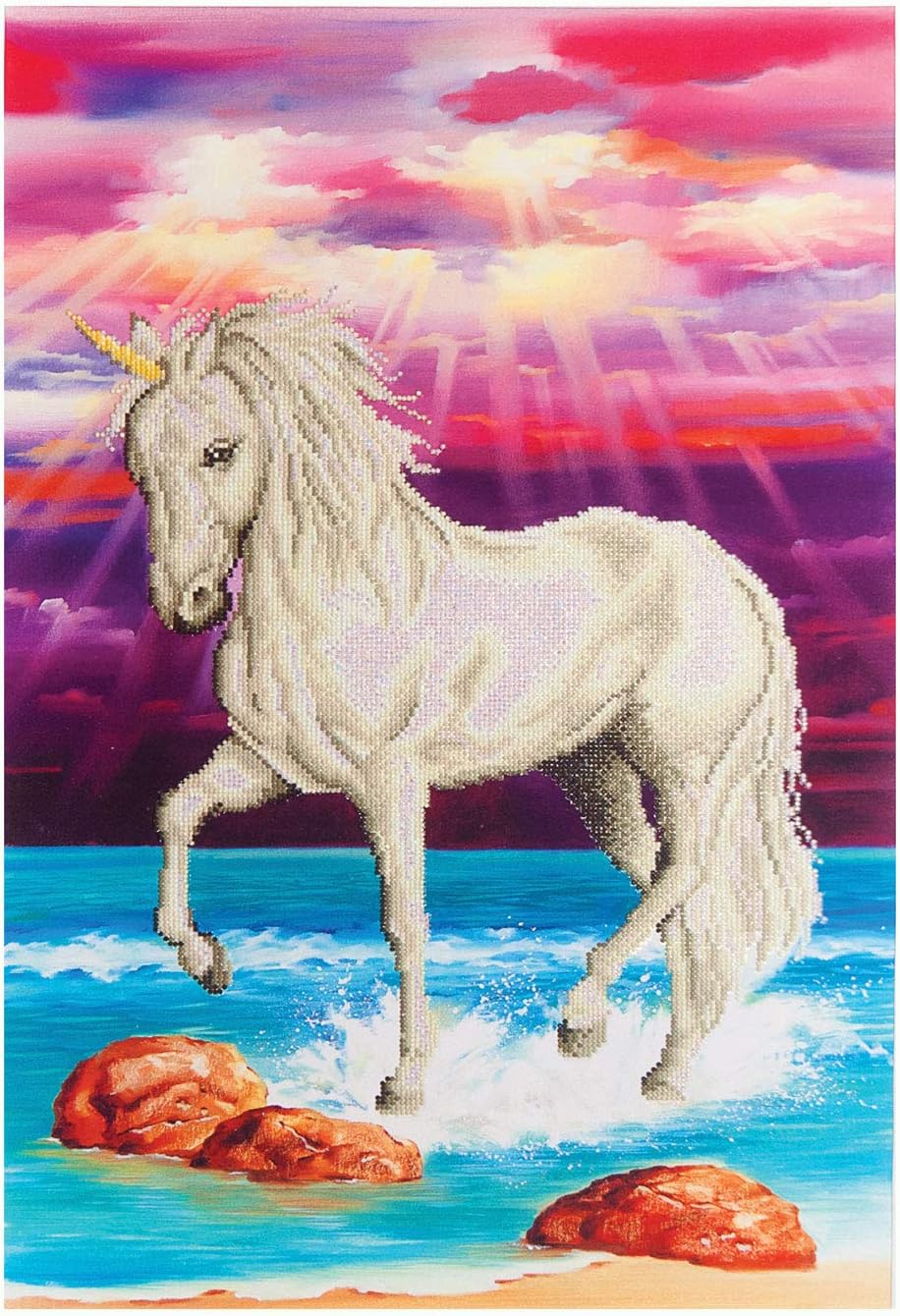 Diamond Dotz Painting Kit: Magical Unicorn, Assorted, 51x77cm: Amazon