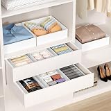 DIMJ 20Pack Closet Drawer Organisers White Non-Woven Fabric Dividers view 4