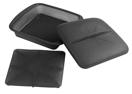 mastrad F69201 - Recipiente Grande de Silicona para cocinar al ...