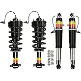 LUFT MEISTAR 84176631 84977478 4PCS Front &amp; Rear Air Shocks Struts Assembly | w/Magnetic fits for GMC Yukon Denali XL, fits for Cadillac Escalade ESV, fits for Chevy Tahoe Suburban 2015-2020, 84176675