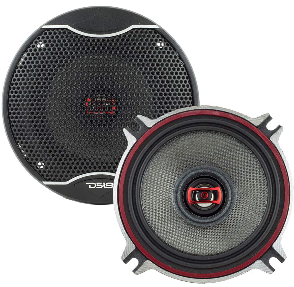 DS18 EXL-SQ4 4-Inch 3-Ohm High Sound Quality Speaker 260 Watts - Set of 2