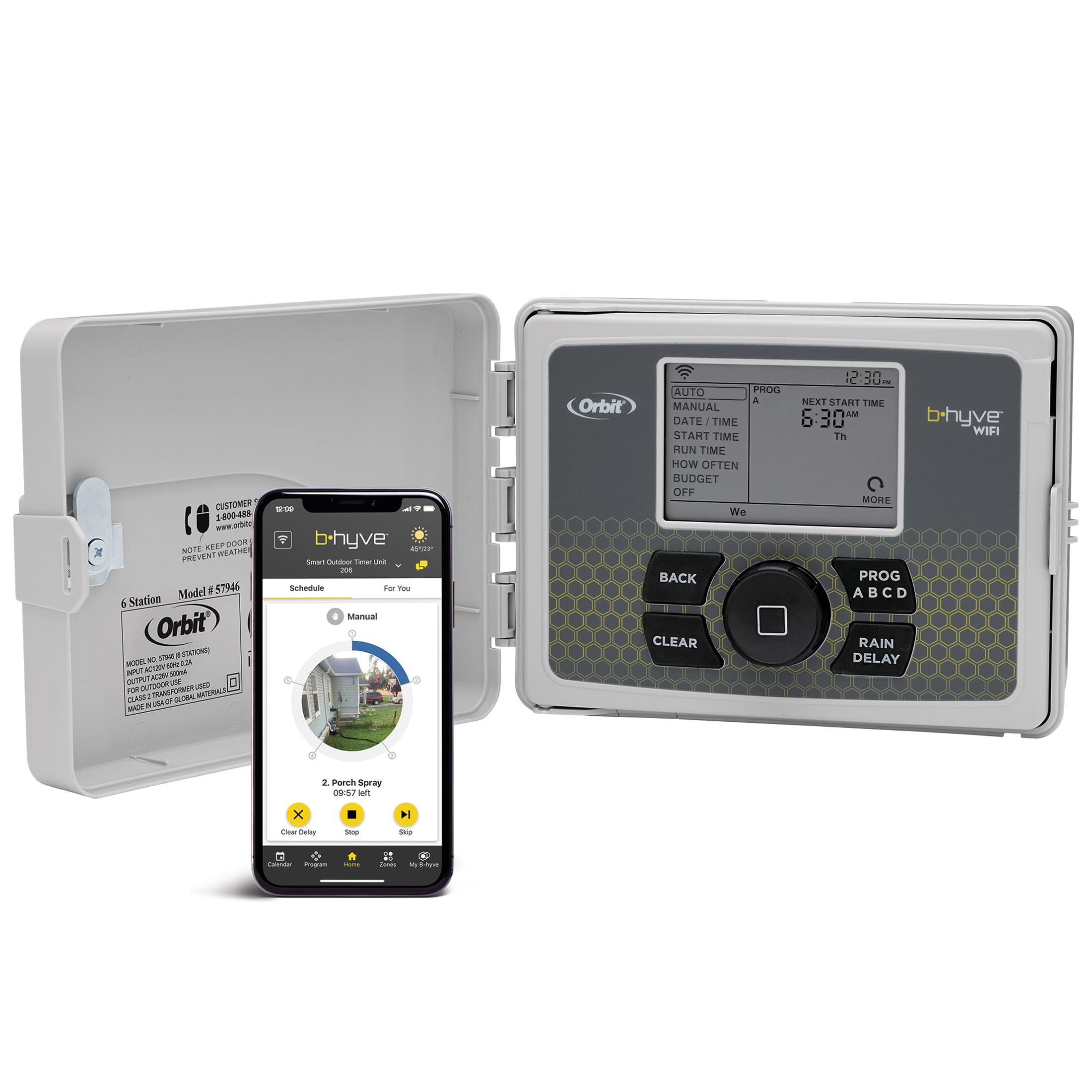Photo 1 of Orbit 57950 B-hyve 12-Zone Smart Indoor/Outdoor Sprinkler Controller