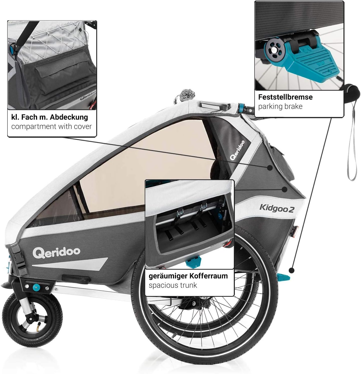 qeridoo bike trailer