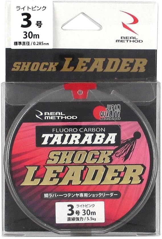 Amazon Takamiya タカミヤ ライン Realmethod 鯛ラバ ショックリーダー 30m ライトピンク 3号 タカミヤ Takamiya ライン