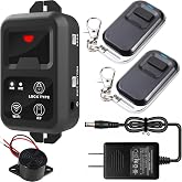 UHPPOTE WiFi &amp; RF Wireless Remote Control for Access Control Electric Lock | External Buzzer, Applied to Electric Magnetic Lock, Striker Lock, Bolt Lock