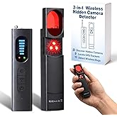 Hidden Camera Detectors – Spy Camera Finder & GPS Tracker Detector – RF Bug Detector & Hidden Devices Scanner – Hidden Bug and Camera Detector for Travel, Hotel, Office, Car, & Home Privacy Protection