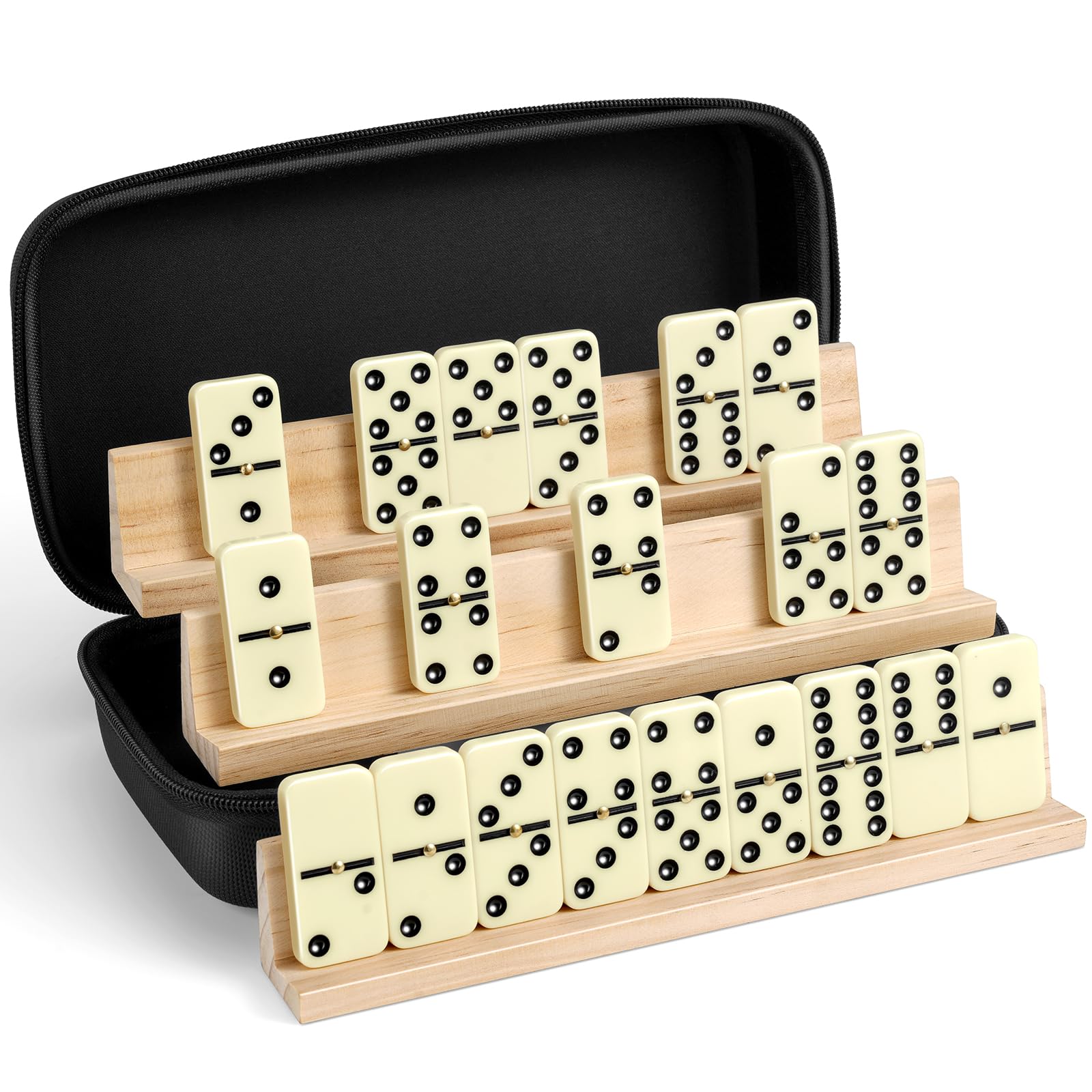 Double Stack Domino Rack Travel domino set 60 photos - Goodtravelcards.com