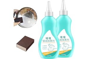 YOUSHEME Magic Gel Cleaner for Pots and Pans, Stainless Steel Cleaner for Bottom of Pots and Pans, Effortless for Burned Cookware (2 PCS)