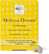 New Nordic Melissa Dream Sleep Aid 20 Tablets Magnesium Chamomile