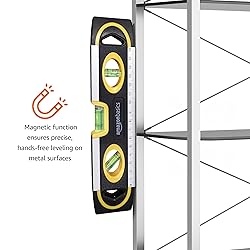 Amazon Basics 9-Inch Magnetic Torpedo Level and